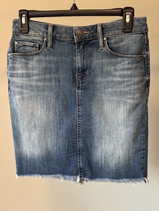 Fidelity Denim Dresses & Skirts - Fidelity Denim Fritz Skirt Distressed Medium Wash Mini 27/4